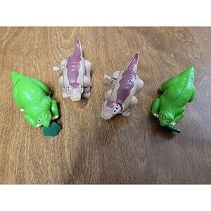 Vtg Land Before Time 1997 Burger‎ King Kids Meal Toys Dinosaurs Little Foot